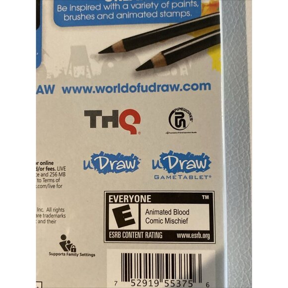 uDraw Studio Instant Artist (Microsoft Xbox 360) New -SEALED - Picture 3 of 5